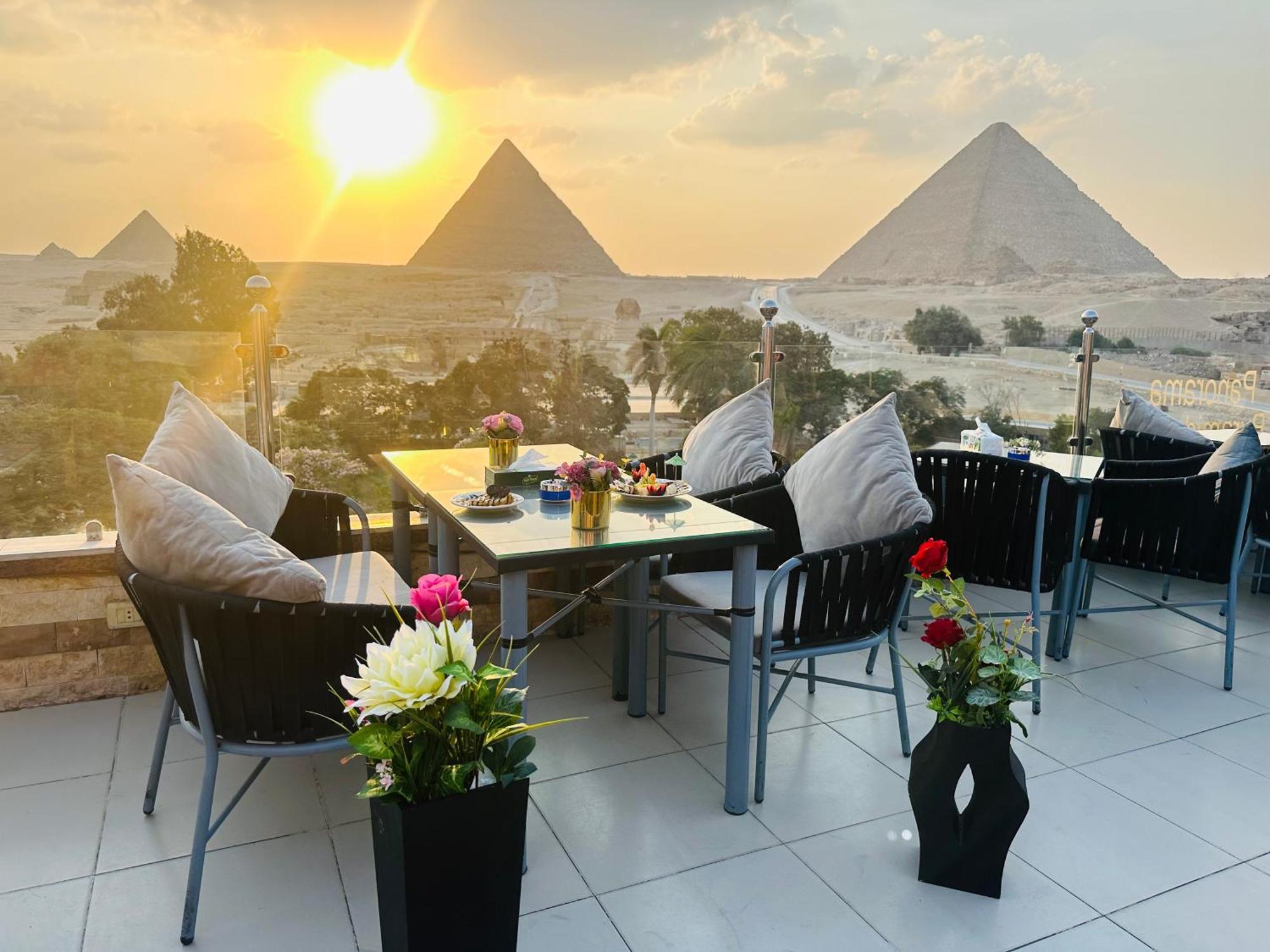 Panorama View Pyramids Hotel Cairo Exterior photo