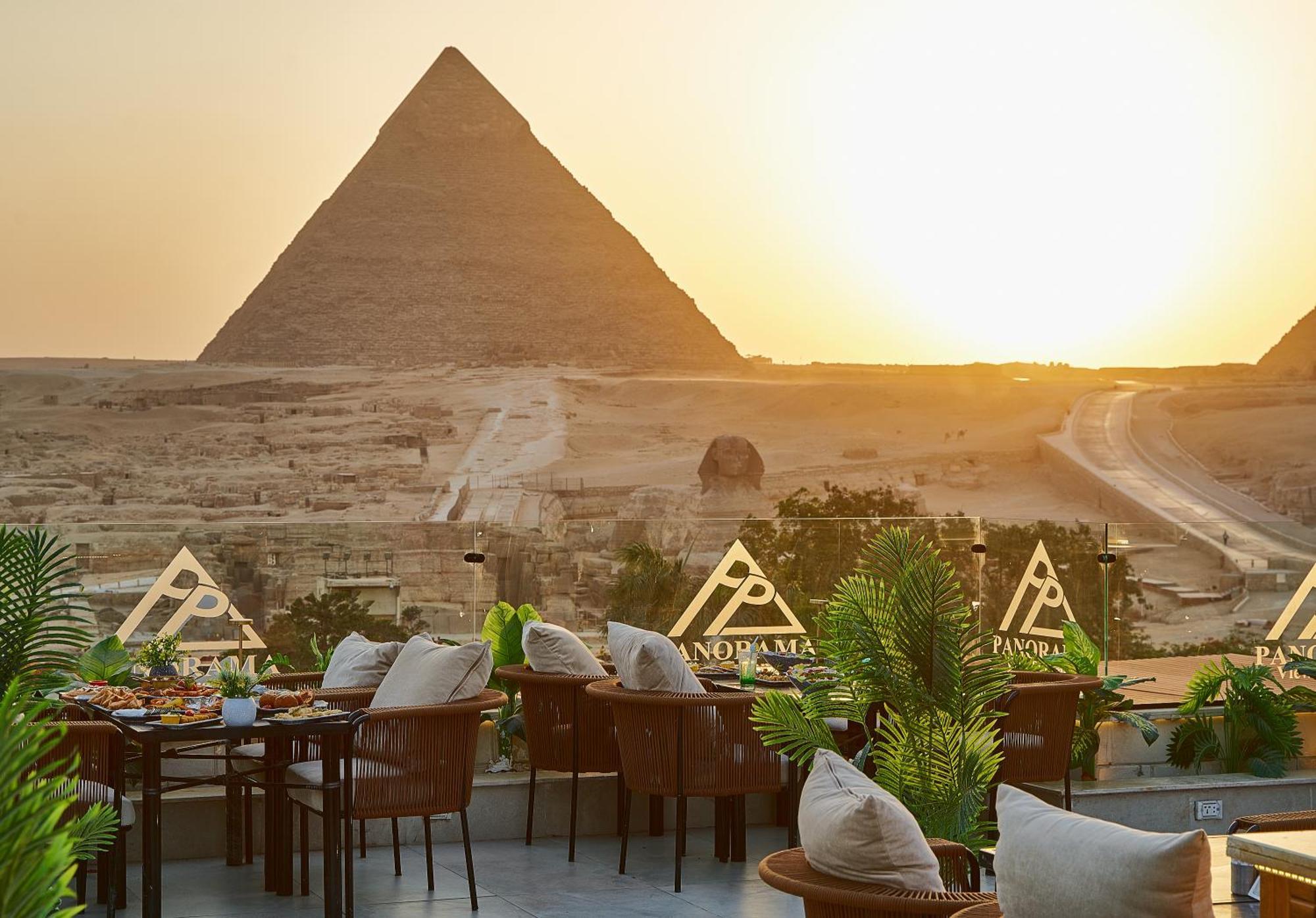 Panorama View Pyramids Hotel Cairo Exterior photo